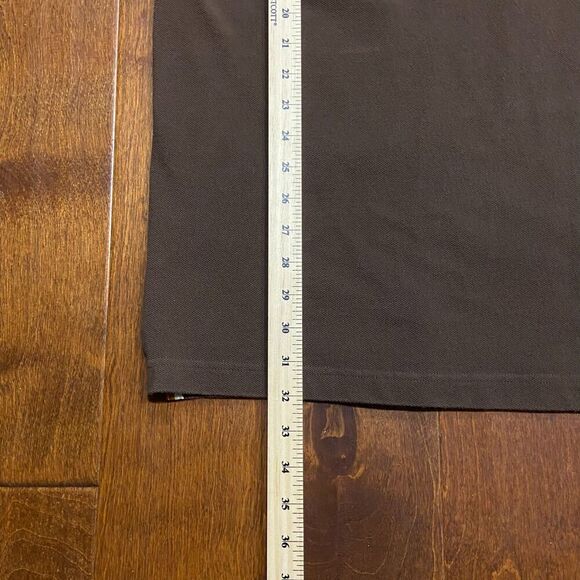 Enyce Vintage Y2K Baggy Giant Logo Brown Embroidered Polo Shirt Mens Size XXL - Picture 8 of 8